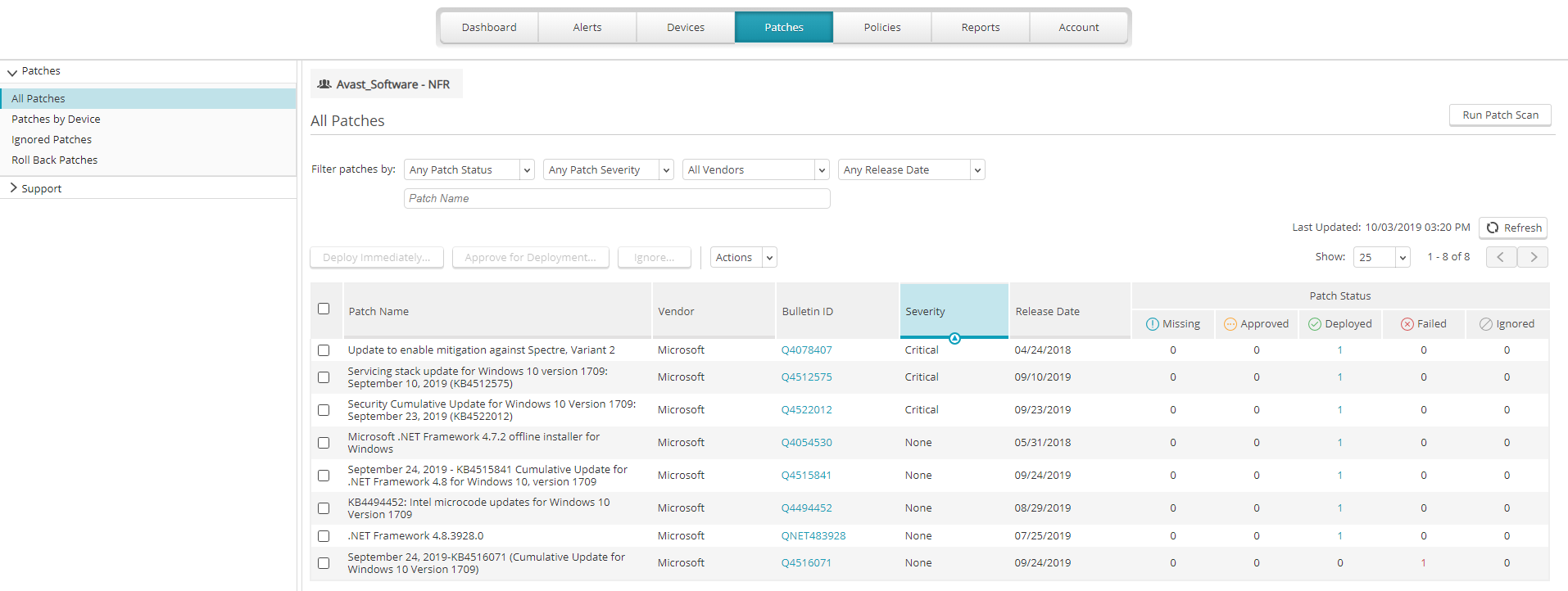 PATCH MANAGEMENT SERVICES - METCLOUD