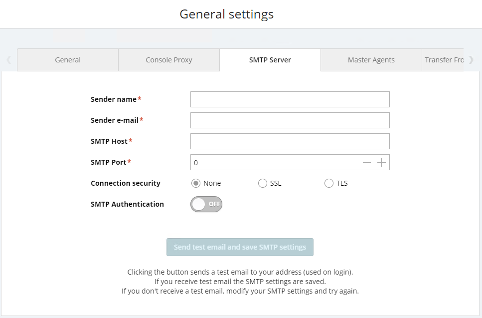 Configuring Your SMTP Server